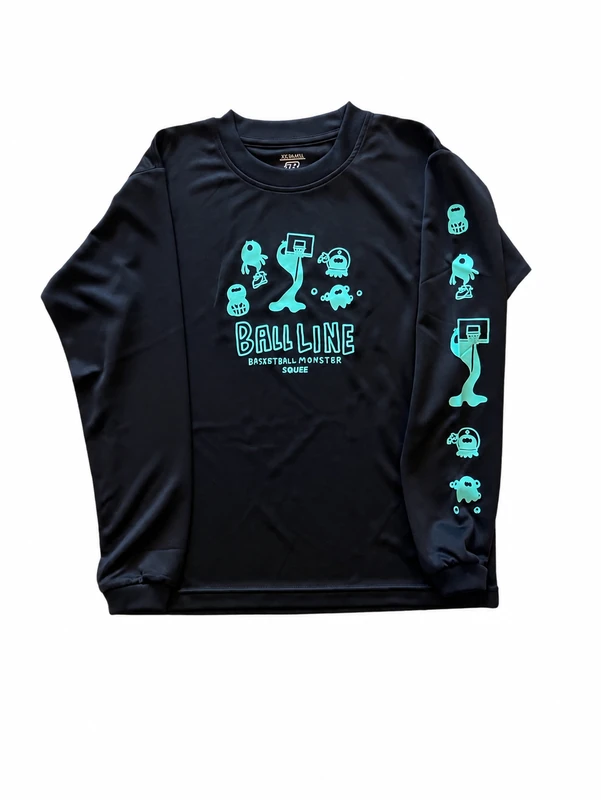 ロングスリーブ LONGSHIRTS バスケットボール NBT-6872 画像2
