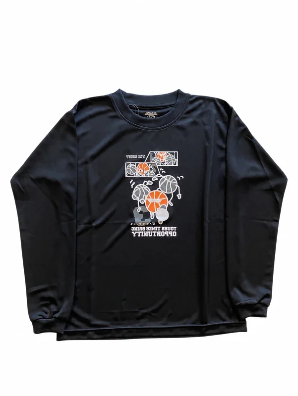 ロングスリーブ LONGSHIRTS バスケットボール NBT-6873 画像2