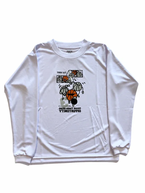 ロングスリーブ LONGSHIRTS バスケットボール NBT-6873 画像3