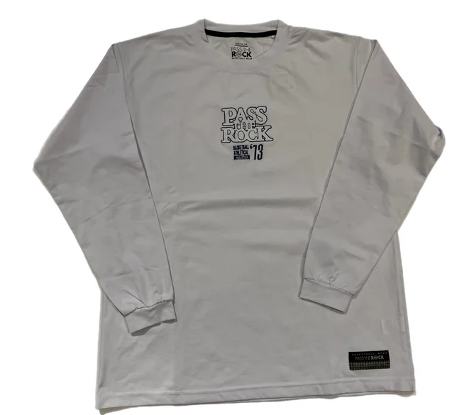 PASS THE ROCK パスザロック LONG SLEENE SHIRT バスケ PTR-6825 画像4