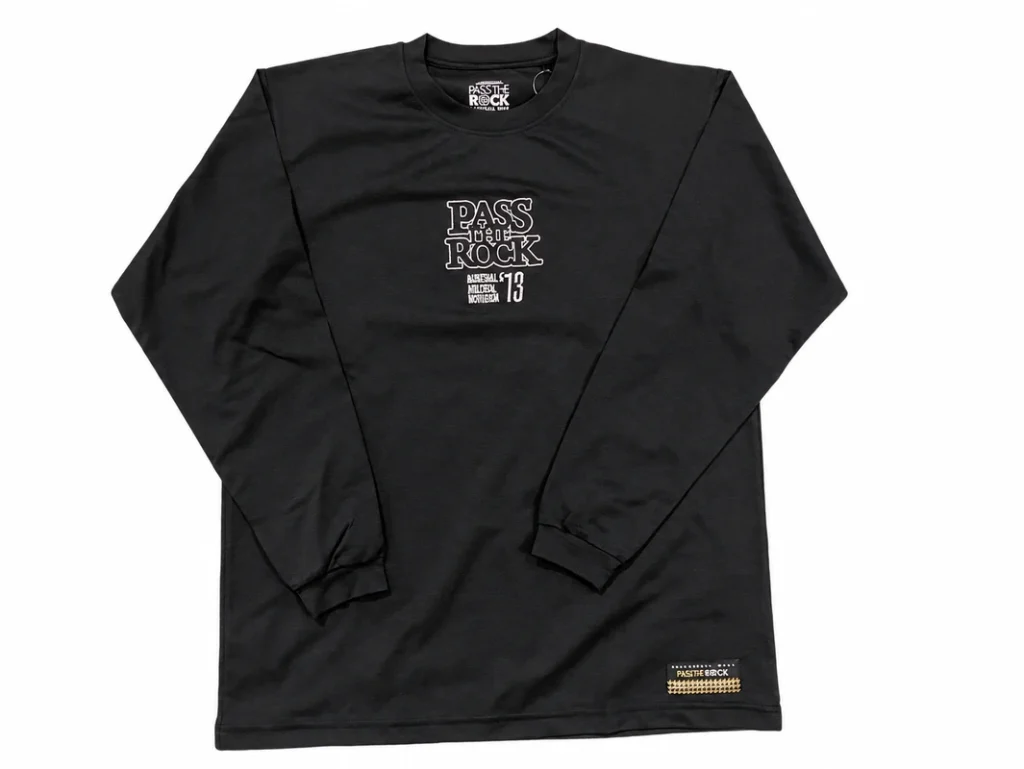 PASS THE ROCK パスザロック LONG SLEENE SHIRT バスケ PTR-6825 画像2