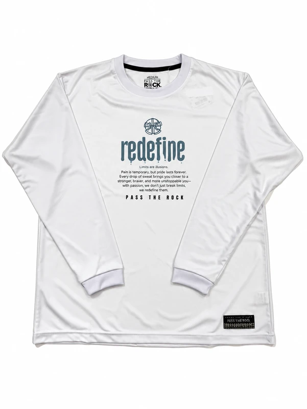 PASS THE ROCK パスザロック LONG SLEENE SHIRT バスケ PTR-6827 画像3
