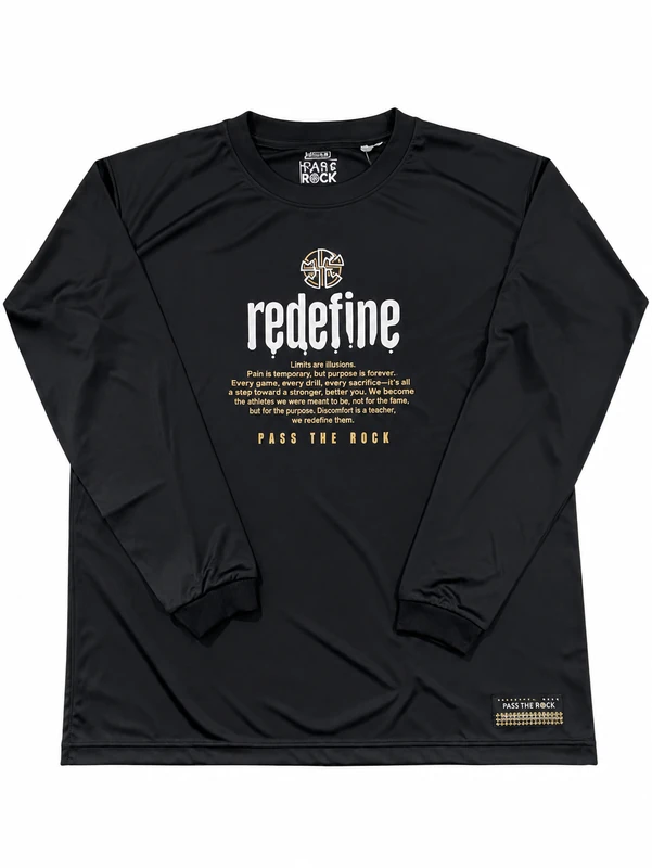 PASS THE ROCK パスザロック LONG SLEENE SHIRT バスケ PTR-6827 画像5