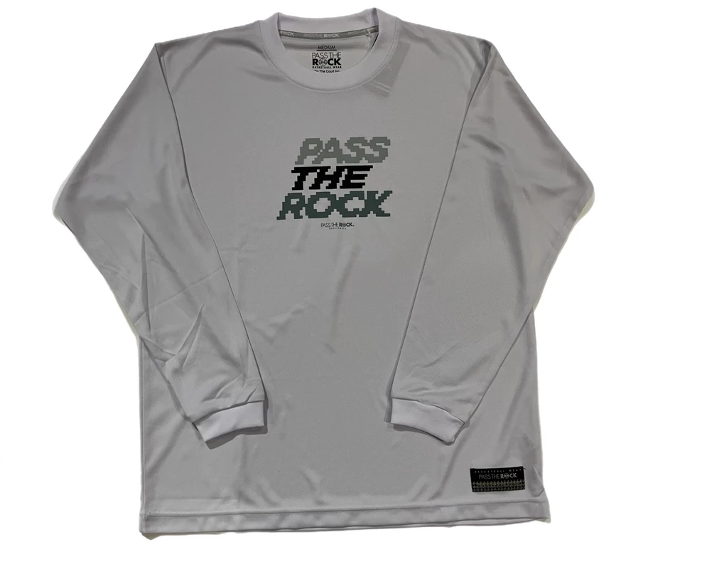 PASS THE ROCK パスザロック LONG SLEENE SHIRT バスケ PTR-6828 画像4