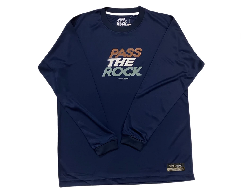 PASS THE ROCK パスザロック LONG SLEENE SHIRT バスケ PTR-6828 画像5