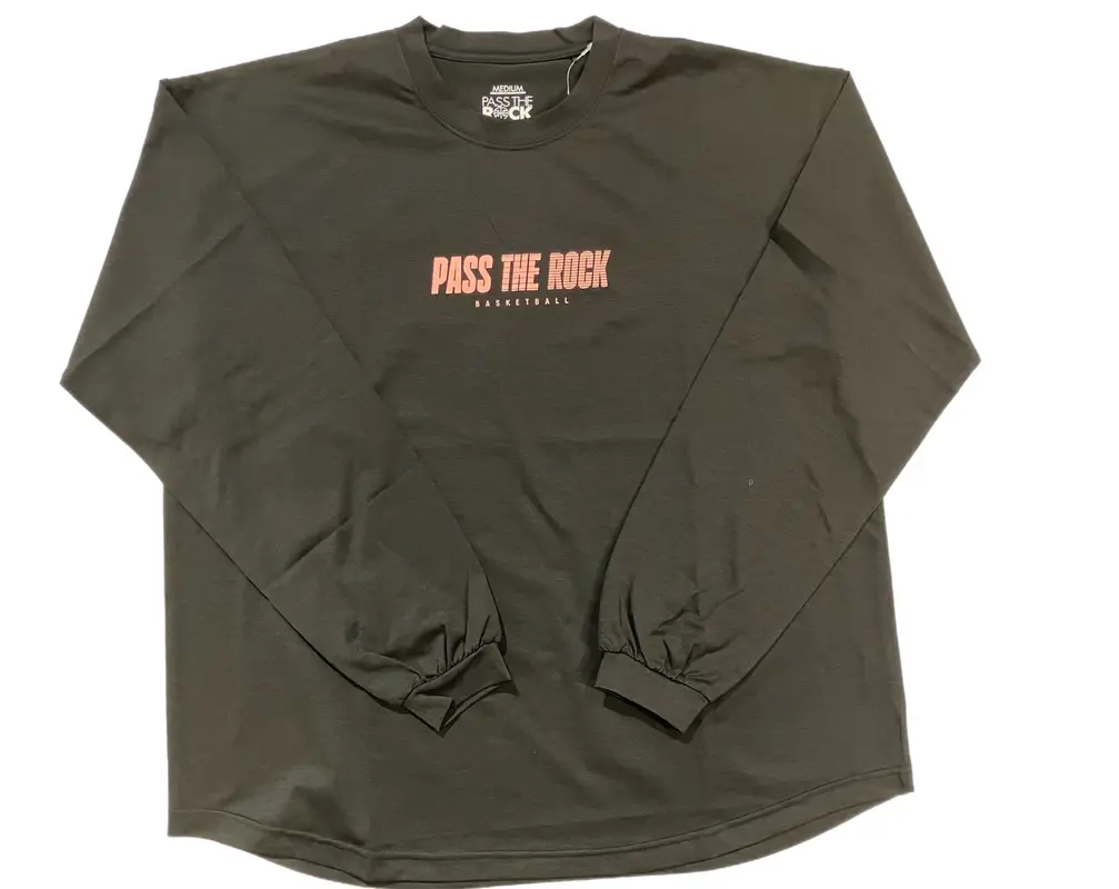 PASS THE ROCK パスザロック LONG SLEENE SHIRT バスケ PTR-6830 画像4