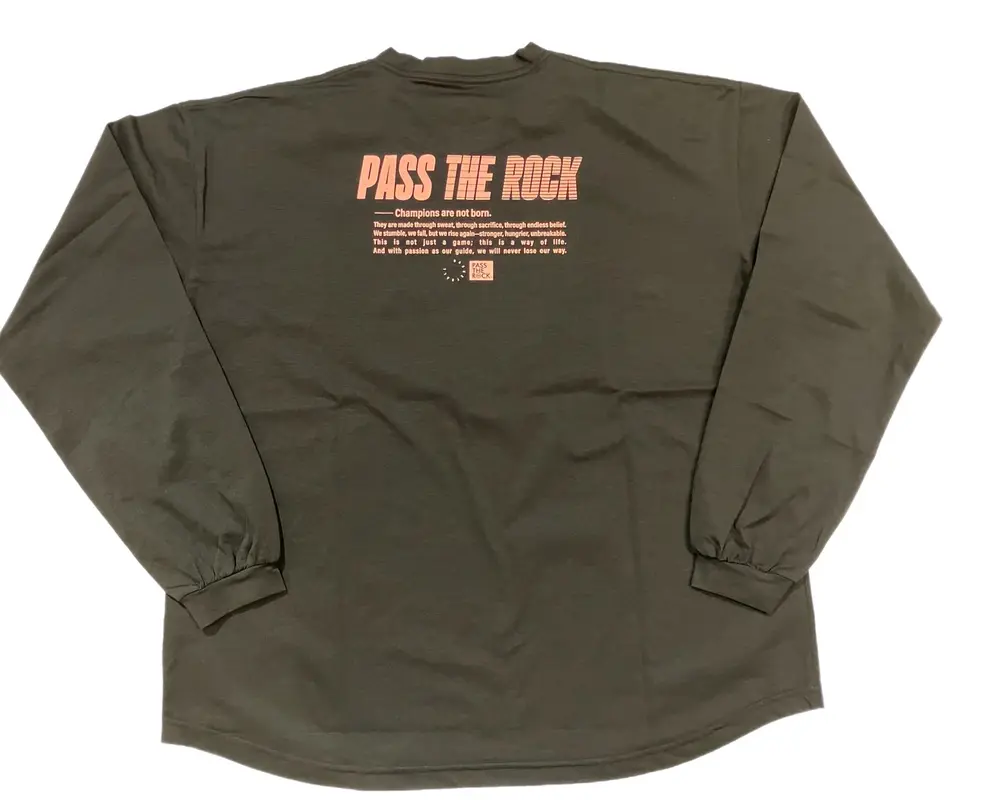 PASS THE ROCK パスザロック LONG SLEENE SHIRT バスケ PTR-6830 画像5