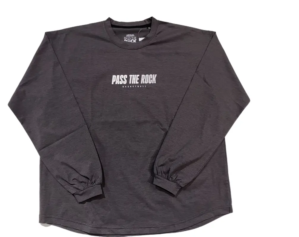 PASS THE ROCK パスザロック LONG SLEENE SHIRT バスケ PTR-6830 画像6