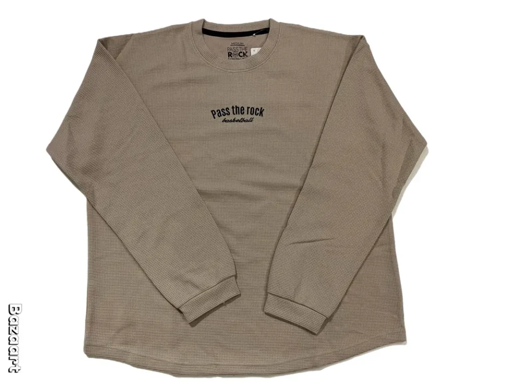 PASS THE ROCK パスザロック LONG SLEENE SHIRT バスケ PTR-6832 画像2