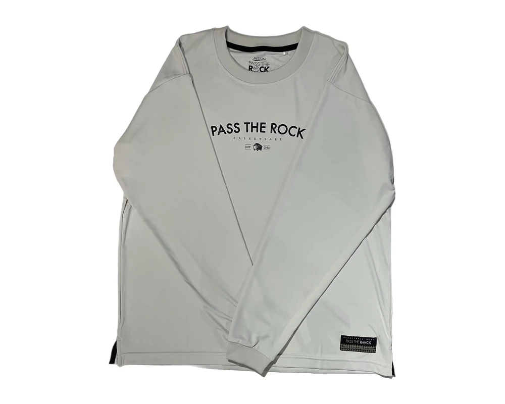 PASS THE ROCK パスザロック LONG SLEENE SHIRT バスケ PTR-6833 画像4