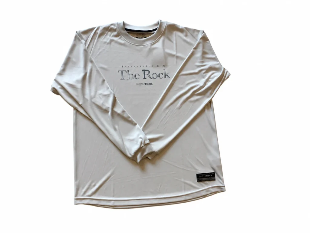 PASS THE ROCK パスザロック LONG SLEENE SHIRT バスケ PTR-6834 画像2