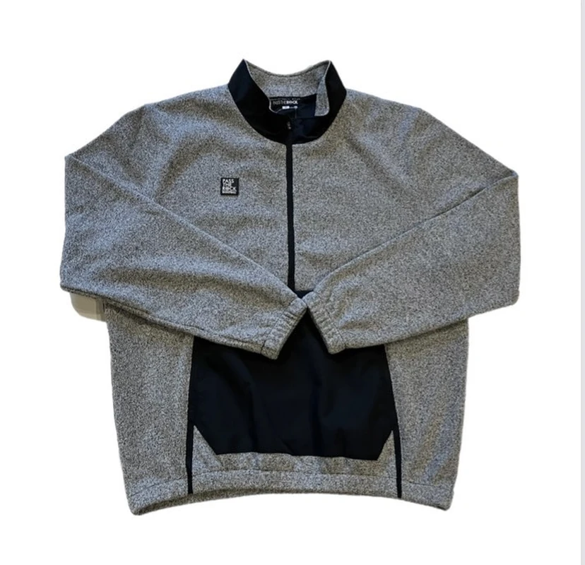 PASS THE ROCK パスザロック HALF ZIP FLEECE  バスケ　PTRJ-1843 画像4