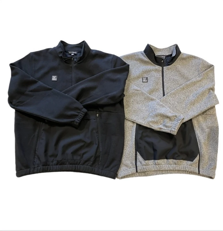 PASS THE ROCK パスザロック HALF ZIP FLEECE  バスケ　PTRJ-1843