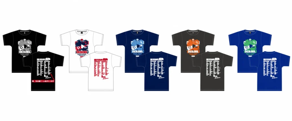 沖縄県高校新人体育大会記念Tシャツ受注受付中
